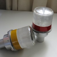 Baliza autónoma de advertencia 4 LED de alta intensidad